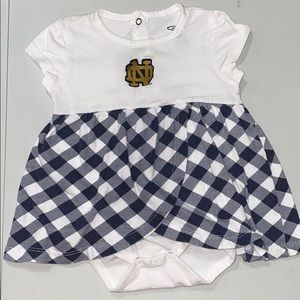 Baby Girl Notre Dame Dress Onsie